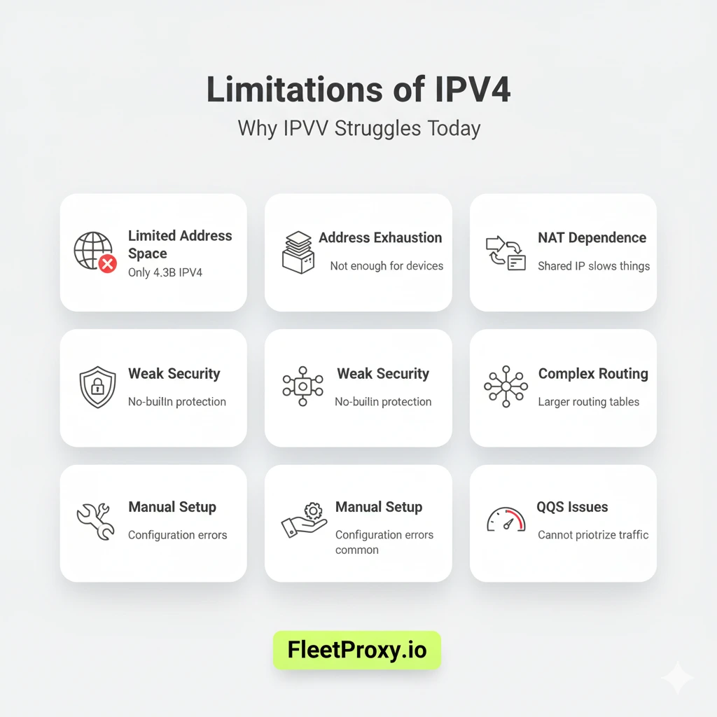 Benefits of IPv4